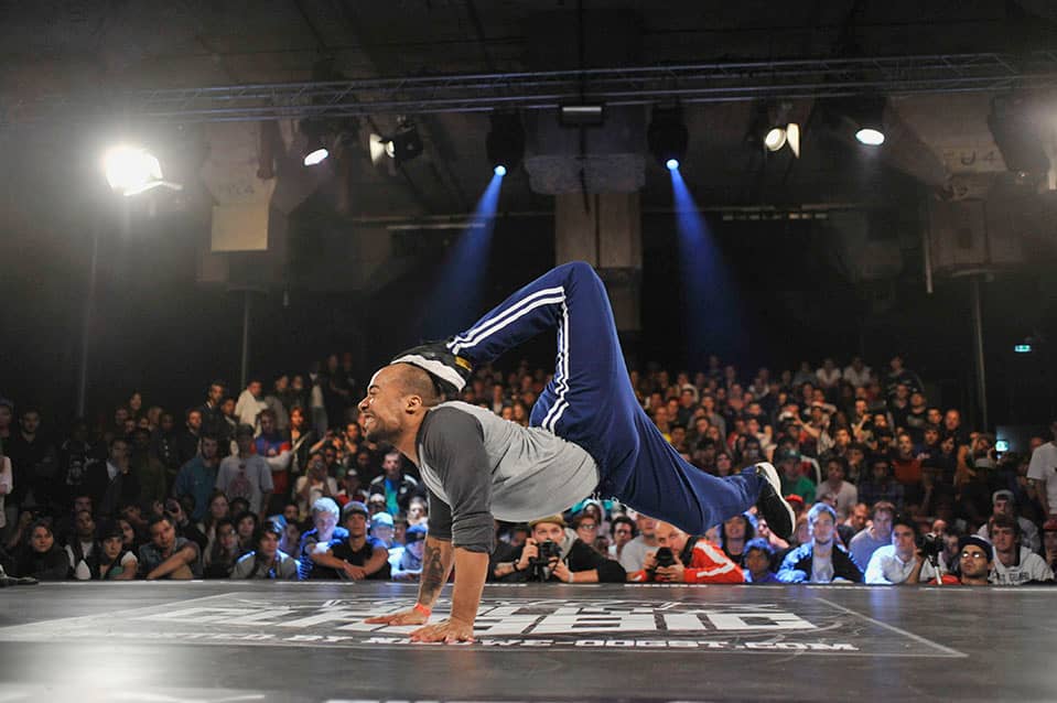 Foto uit de tentoonstelling Breakin' Rotterdam